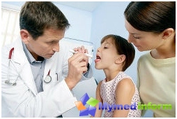Tratarea angină și tuse la copii