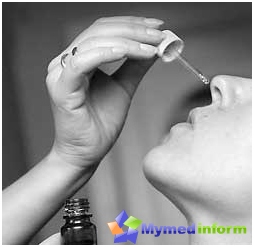 Las caídas de vasomotoría sin frío no deben usarse, solo es necesario humectar los movimientos nasales