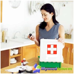 In the house where there is a child, must be a children's first aid kit