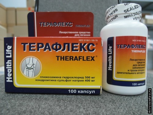 Kapszulák, gyógyszerek, fenntartások, Teraflex