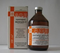 Antiseptisk, ASD-fraktion 2, läkemedel