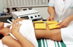 Diafalimistherapy, treatment with electricity, therapy, physiotherapy