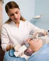 treatment with ultrasound therapy