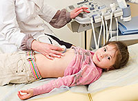 Sinais de peritonite em crianças