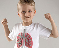 Como remover o ataque de asma brônquica em crianças?