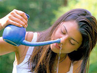 proper washing of the nose will relieve the common cold