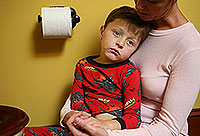 spastic colitis in a child