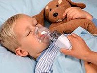 Cough with ORVI in children: home inhalers