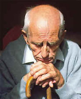 Psyche of an elderly man