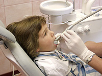 stomatitis in a child