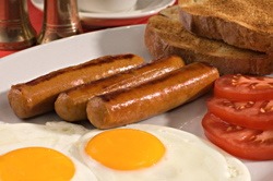 The Kremlin diet is good because you can eat meat without restrictions: pork, beef, bird, fish, and even sausage sausages